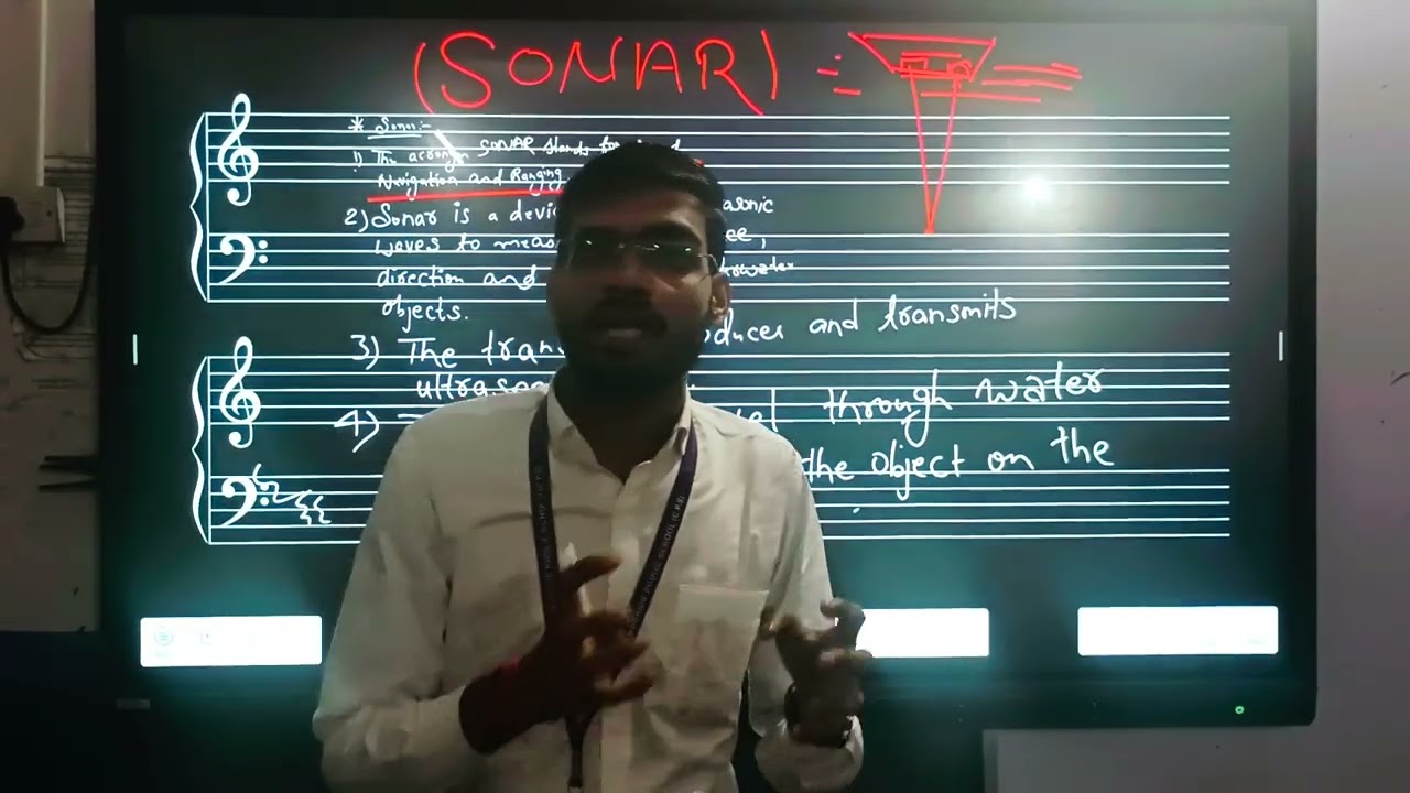 SONAR (🧭sound navigation and ranging) 