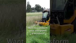 The Trackless Front Flail Mower is built for the jobs a standard mower can’t handle!