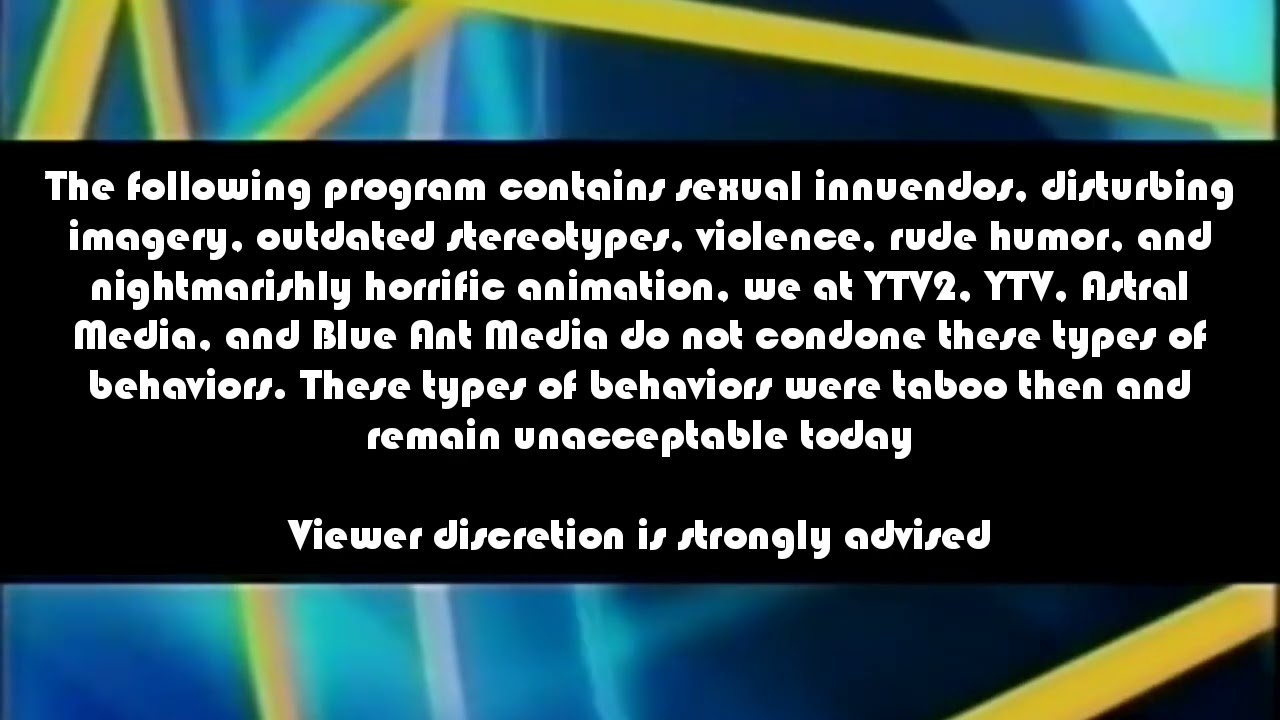 YTV2 - Viewer Advisory: SI/DI/OS/V/RH/NHA (2025)