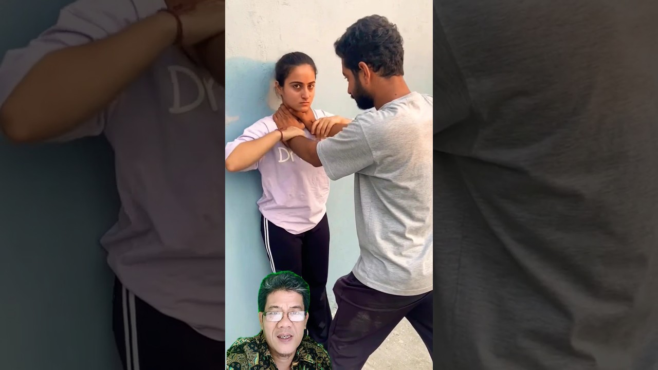 Cara self defense saat leher dicekik 
