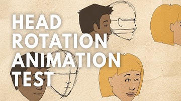 Head Rotation Animation Test | Procreate Dreams
