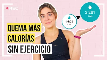 ¿Cómo puedo obligar a mi cuerpo a quemar más calorías?