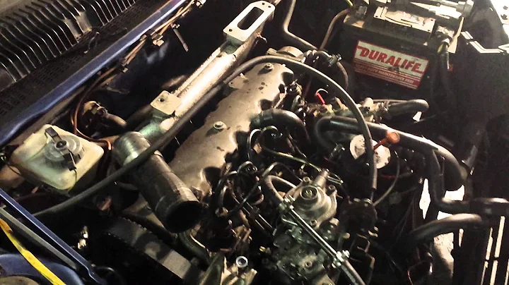 Peugeot 205 XUD9 First Start