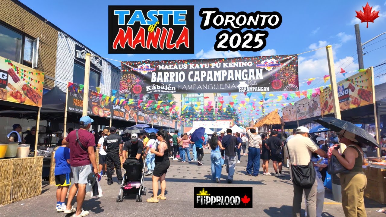 Taste of MANILA 🇵🇭 2025 TORONTO 🇨🇦  ||  Full Festival Recap: Filipino Street Food, Parade & Music