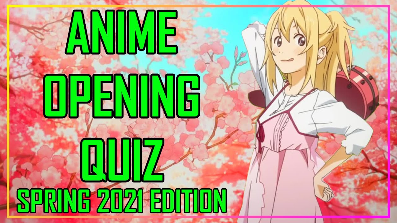 Guess The Anime Opening Quiz
