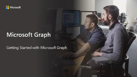 Getting Started with Microsoft Graph