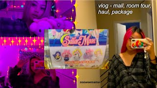 Ein kleiner Vlog lolol || come2themall, kleine Zimmertour, Haul, Paket