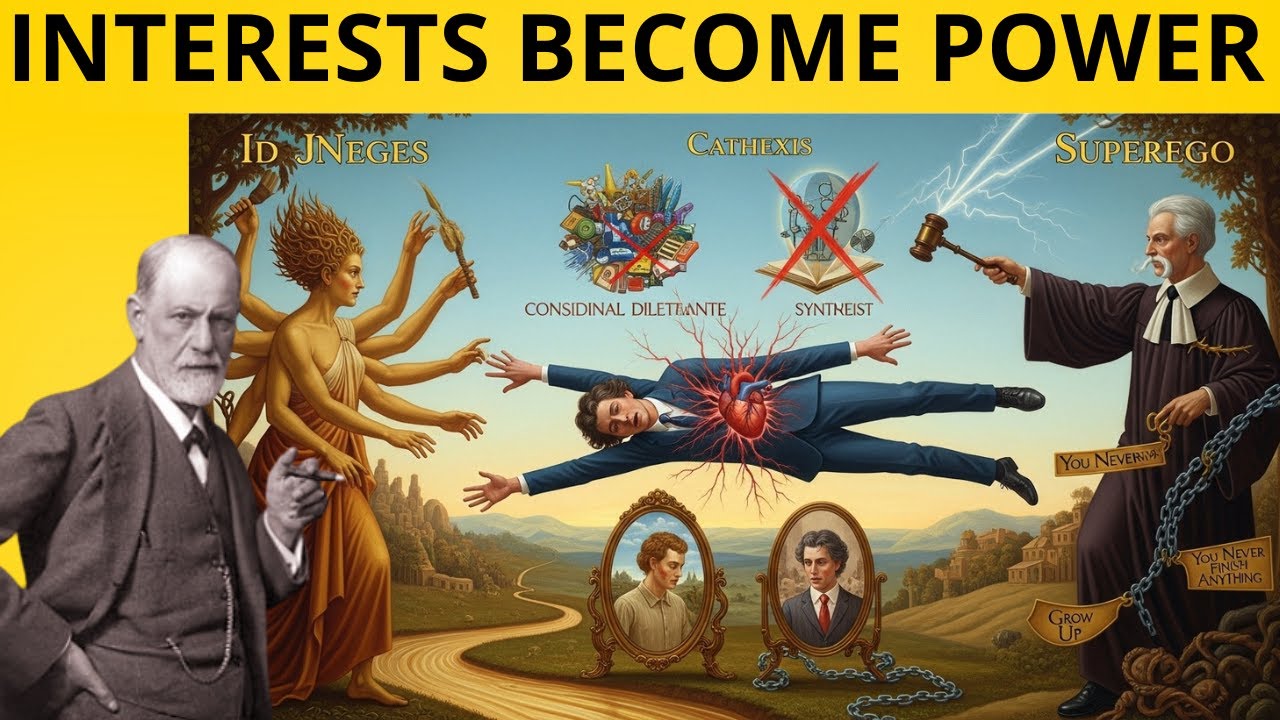 If You Have Too Many Interests, You Probably Possess A 'Polymorphous Mind' | Freud