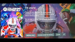 How To Download/Install College Football 27 EA Play Free Trial Xbox Series X/S(Xbox Game Pass Users)