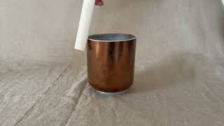6” A+35 Tibetan Quartz Copper Alchemy™ Crystal Bowl
