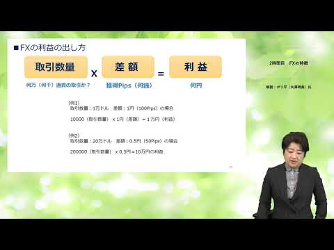 2時間目 FXの特徴【FXの基礎・復習動画】