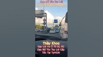 Bổ túc tay lái xe số tự động, dạy kèm lái xe cấp tốc tại TpHCM, #shotrs