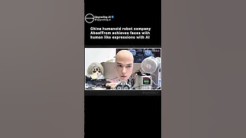 This ai robot’s expressions feel too real 😳 #ai #robots #future #shorts