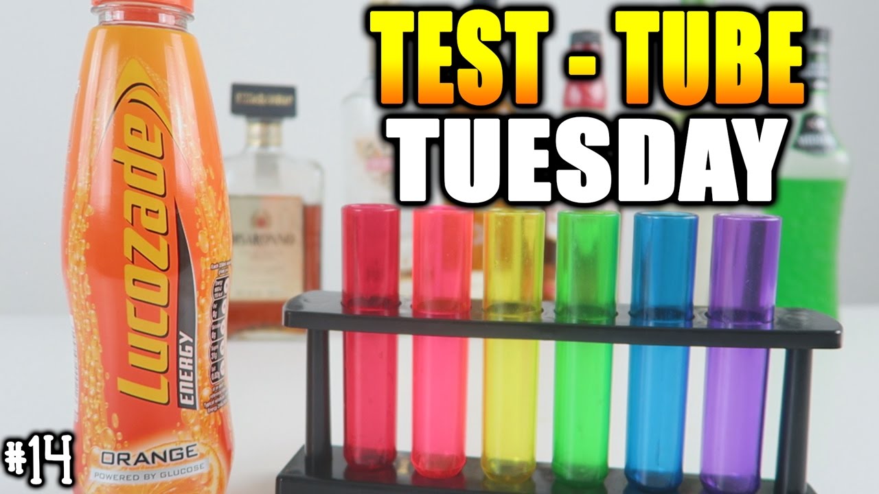 LUCOZADE ORANGE TEST TUBE TUESDAY (THURSDAY) YouTube