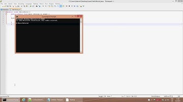 Java Programming Tutorial - #1 , -  First lesson .