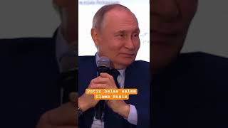 Putin Balas Ucapan Salam Ulama Rusia putin vladimirputin salam adab  greatleader ulama