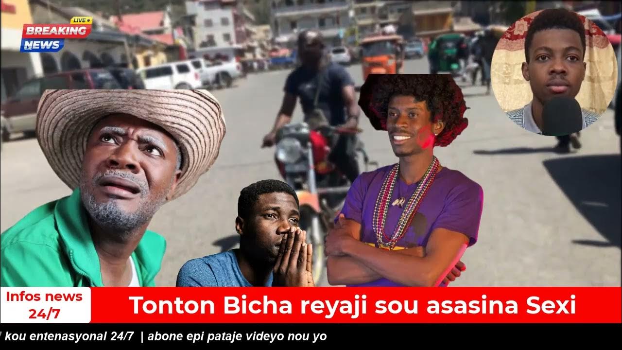Tonton Bicha reyaji sou lanmo atis Sexi,li bay tout detay sou ralasyon
