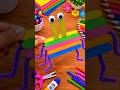 Icecream stick crab easy craft ideas for kids #shorts #ytshorts #viralshort #kidscraft #art #craft