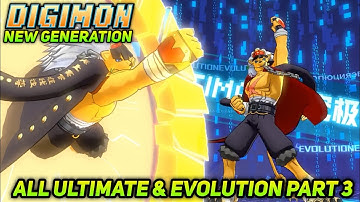 Digimon: New Generation - All Ultimate & Evolution Digimon Part 3 (Android,iOS)