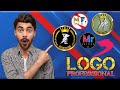 Professional logo kaise banaye // Logo kaise banaye // Aisa banaye logo //
