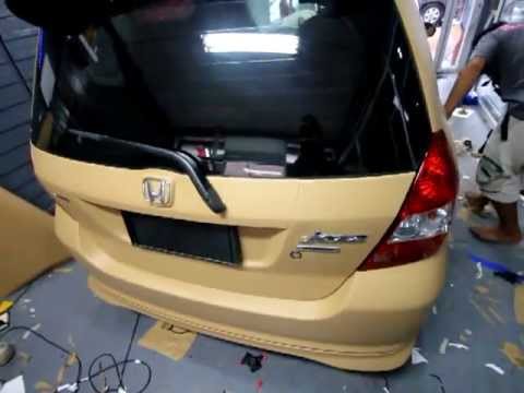 CAR WRAP JASS LIGHT BROWN ORACAL 651 N.081 - YouTube