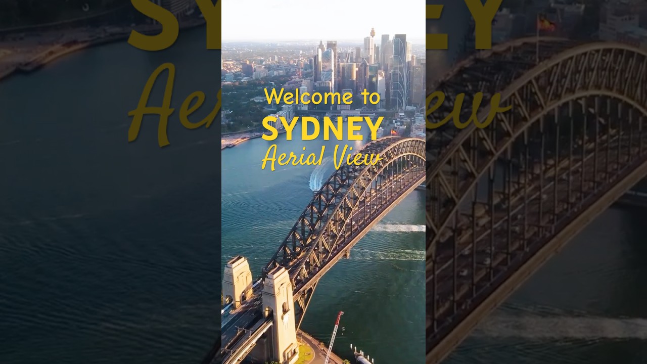 Aerial Tour of Sydney City  | Australia’s Iconic Skyline
