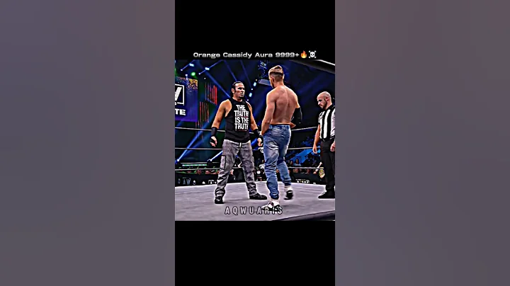 Orange Cassidy Aura 9999+🔥☠️ Wait For it #shorts #viral #sigma #attitude #status #orangecassidy