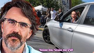Woman Loves Her Job So Much That She Drives Through A Crowd And Almost Over A Cop