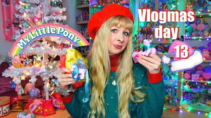Vlogmas day 13 - opening advent calendars - G1 My little Pony, 90s Barbie