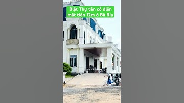 Tiến độ thi công mẫu biệt thự mặt tiền 12m ở Bà Rịa #nhàviệtxanh #biệtthựtâncổđiển #nhadep
