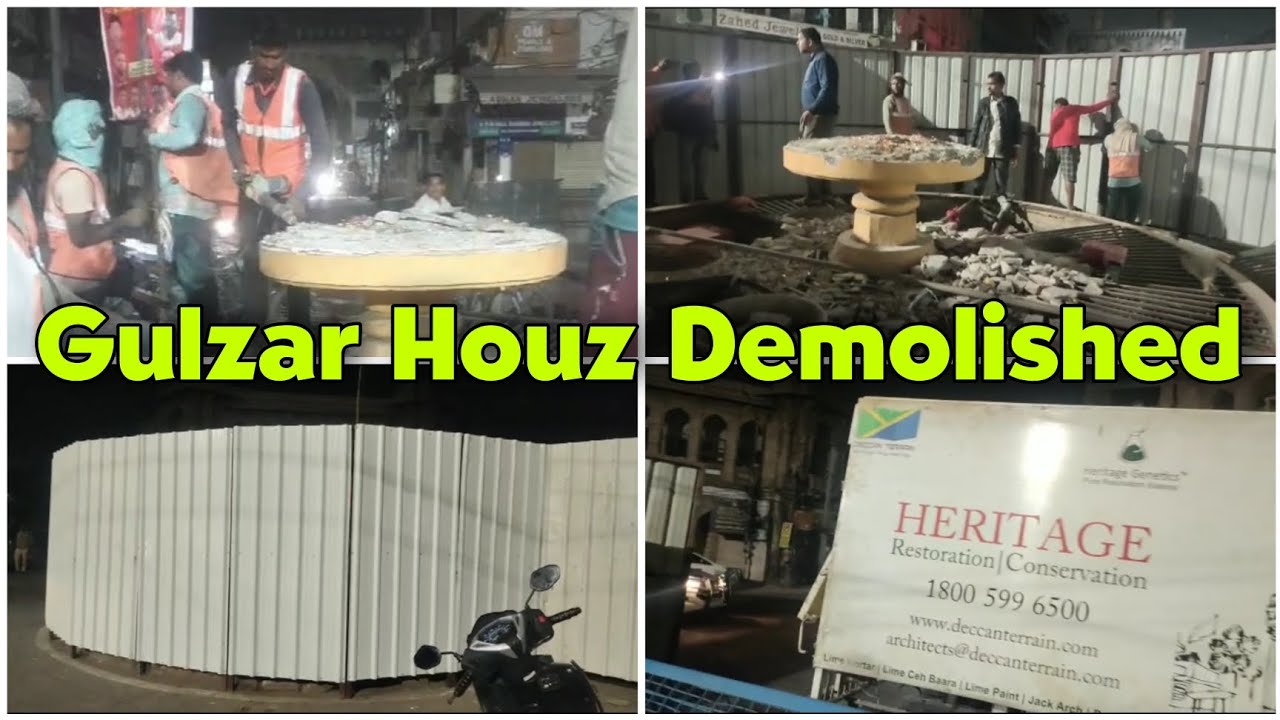 Guzlar Houz Tod Diya Gaya Lekin Kyu? Restoration Of Gulzar Houz? 400 Year Old Monument