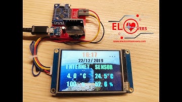 Home Made Weather Station By Using Nextion Display