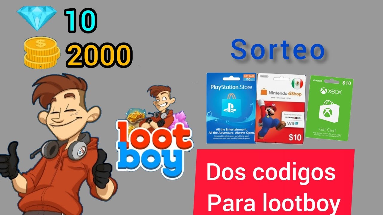 codigos para lootboy                   dos codigos para lootboy