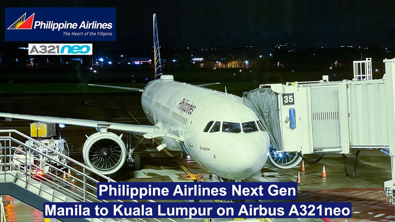 Philippine Airlines Next Gen Manila To Kuala Lumpur On Airbus A321neo