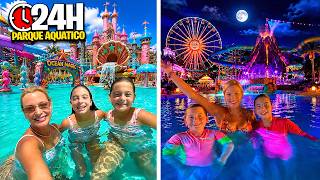 24 HOURS WITH US ON VACATION AT A WATER PARK!