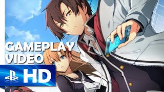 Tokyo Xanadu - City & Battle Gameplay Video - PS Vita [JPN]