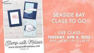 🔴 LIVE: Stampin' Up! Seaside Bay Bundle