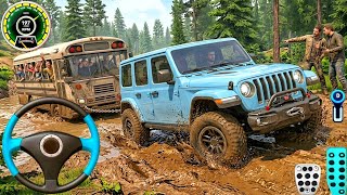 4x4 Offroad Jeep Driving Simulator 2026 - 3D Drive Game SUV 4x4 jeep Offroad Game - Android Gameplay screenshot 4
