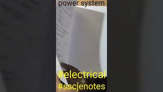 Ssc Je Power System Electrical sscje2023  junior engineer sscje cpwd motivation