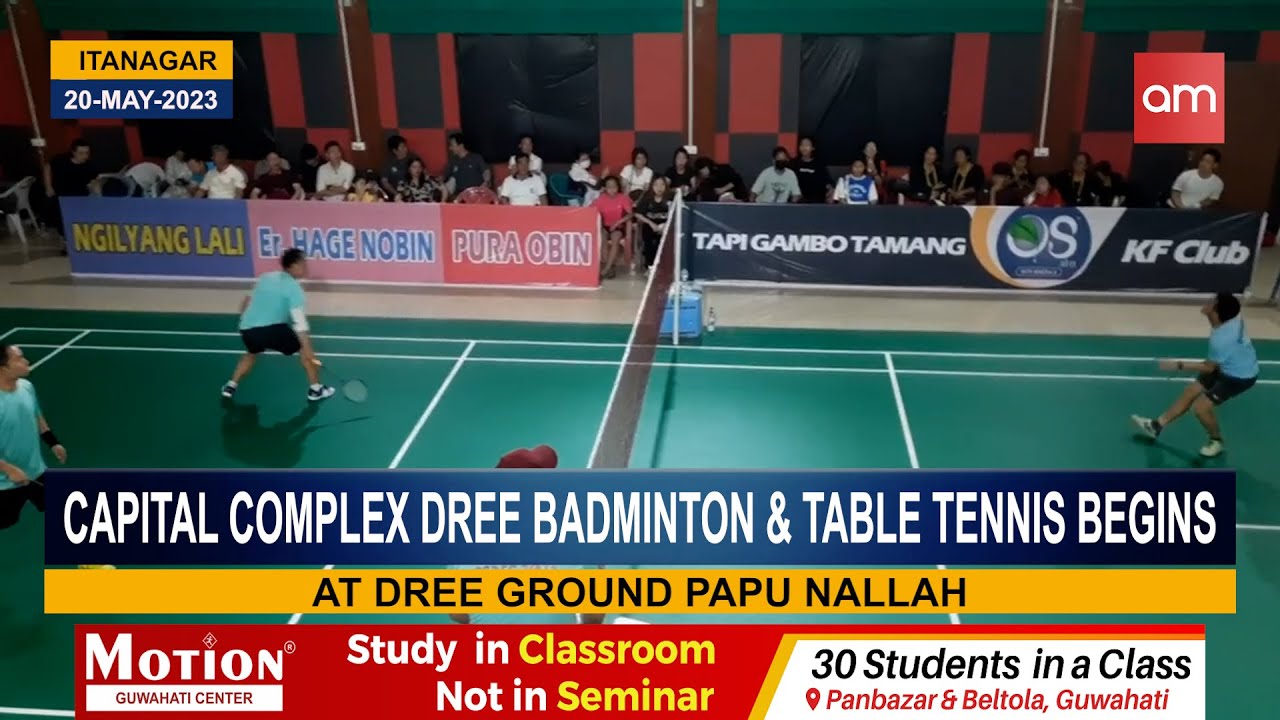 Capital Complex Dree Badminton and Table Tennis championship begins