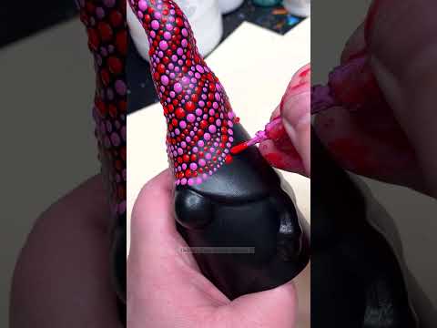 Dot art gnome