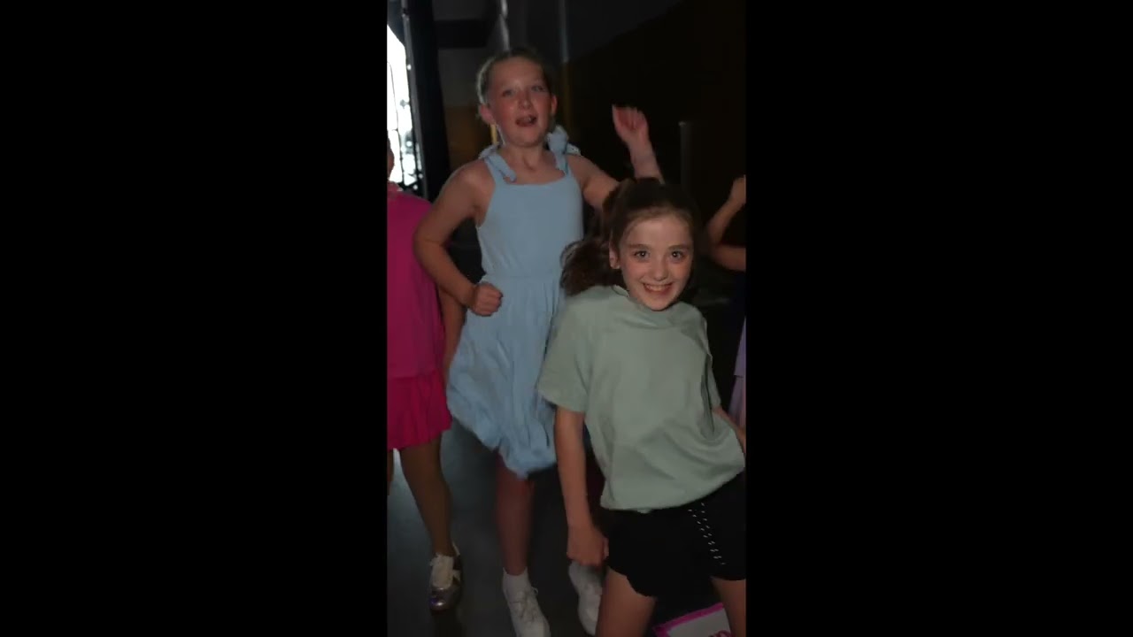 Dancers performing at the Glass House Ball, the end of year recital