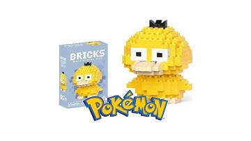 Speed Build Lego Bricks Pokemon - Psyduck