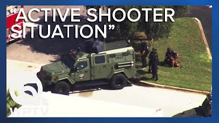 'Active shooter situation' in Melbourne after man opens fire on officers, police say