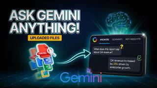 How to Ask Gemini Questions About an Uploaded File | Chat with PDFs, Docs & Images Using AI