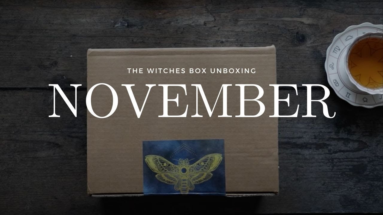 The Witches Box Unboxing || November 2021