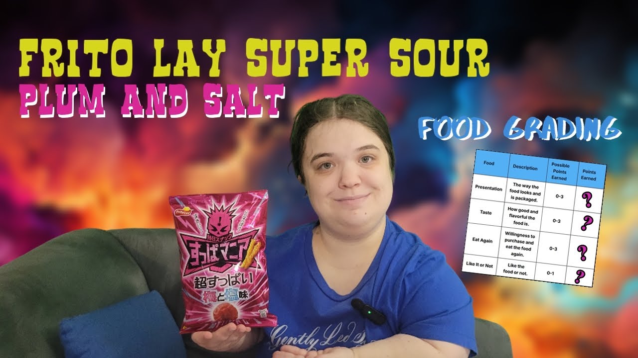 Frito Lay Super Sour Plum And Salt Chips | Wavy Scott Dayz