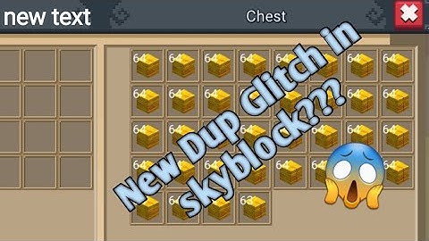 New Duplication Glitch in Blockman go Skyblock😱😱 | Ver. 1.13.10