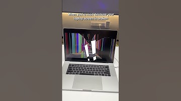 When my laptop screen is broken, but...