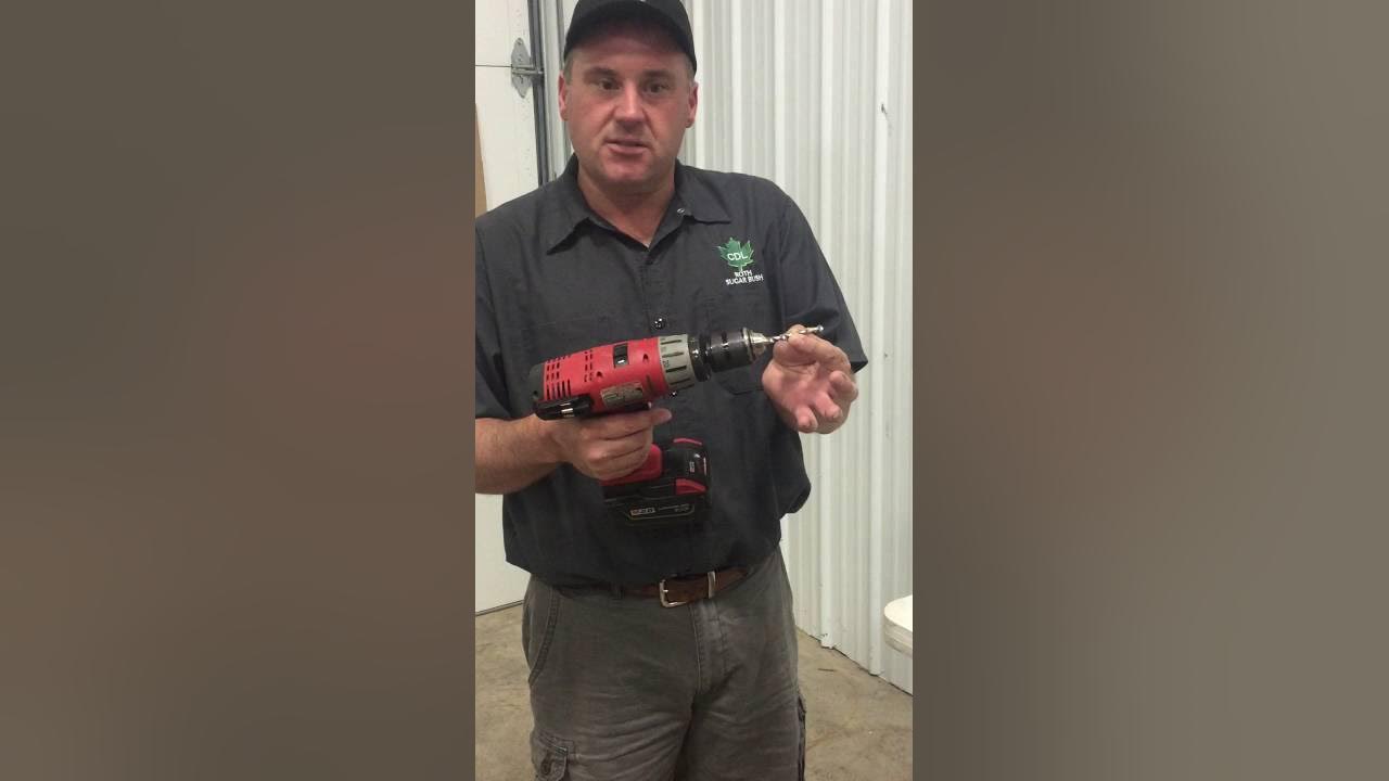How to Tap a Maple Tree Roth Sugar Bush Cadott Wisconsin Maple